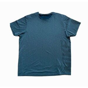 Nike Dri FIT Training Shirt Mens XXL Green Heathered Swoosh Athletic Gym Tee